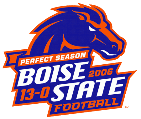 Boise State Broncos 2006 Special Event Logo t shirts DIY iron ons